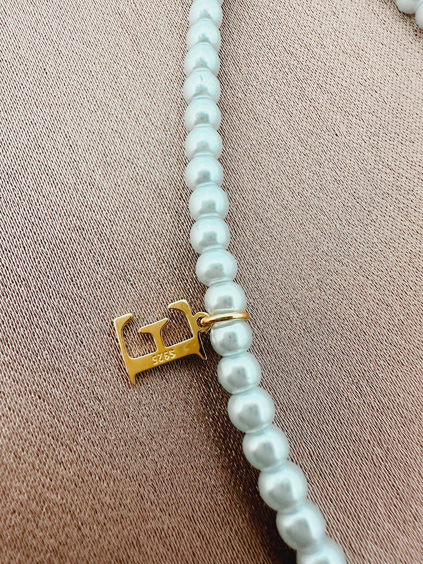 Personalized initial necklace
