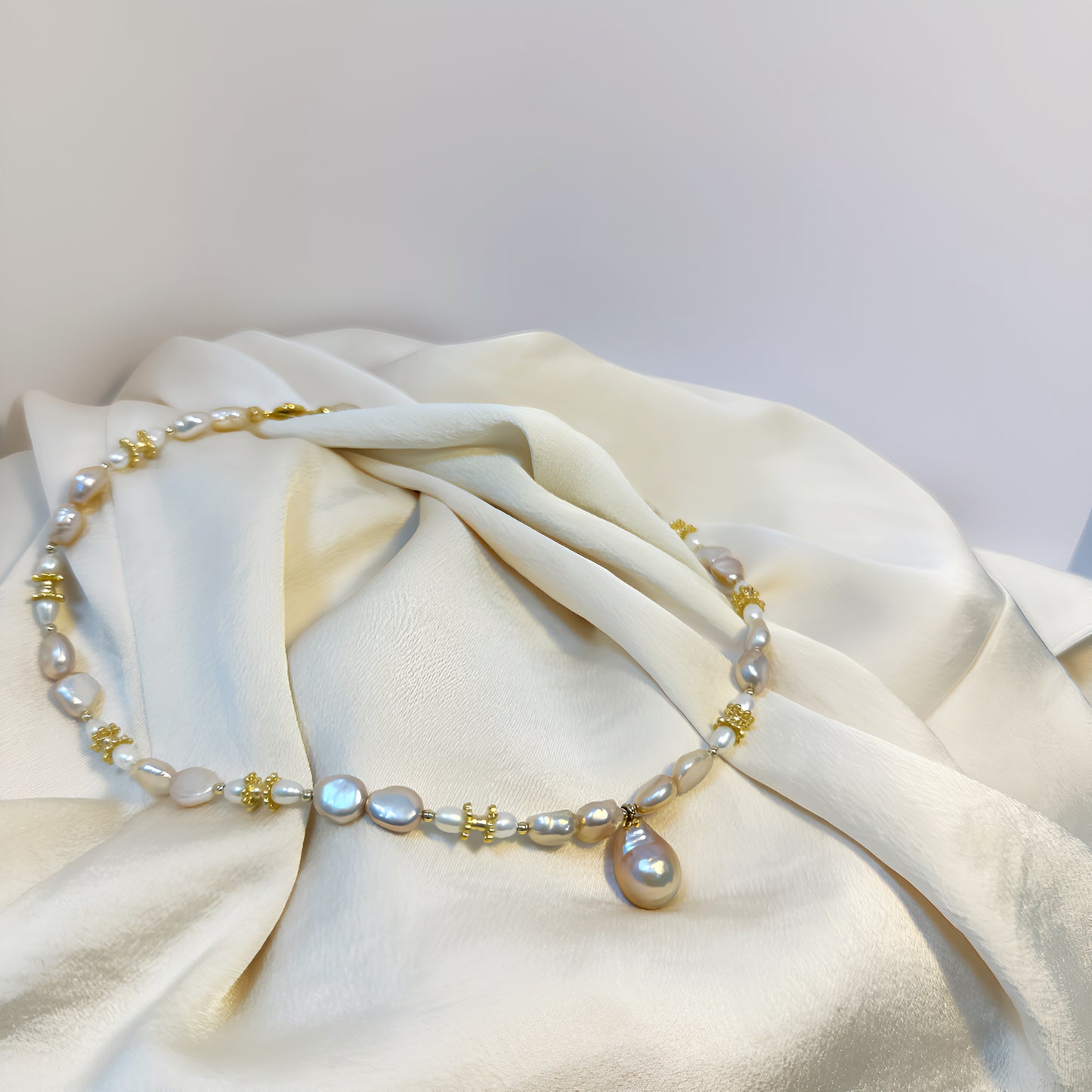 fresh water pearl necklace