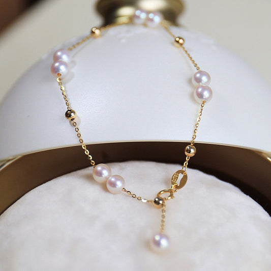 Floating Pearl Necklace