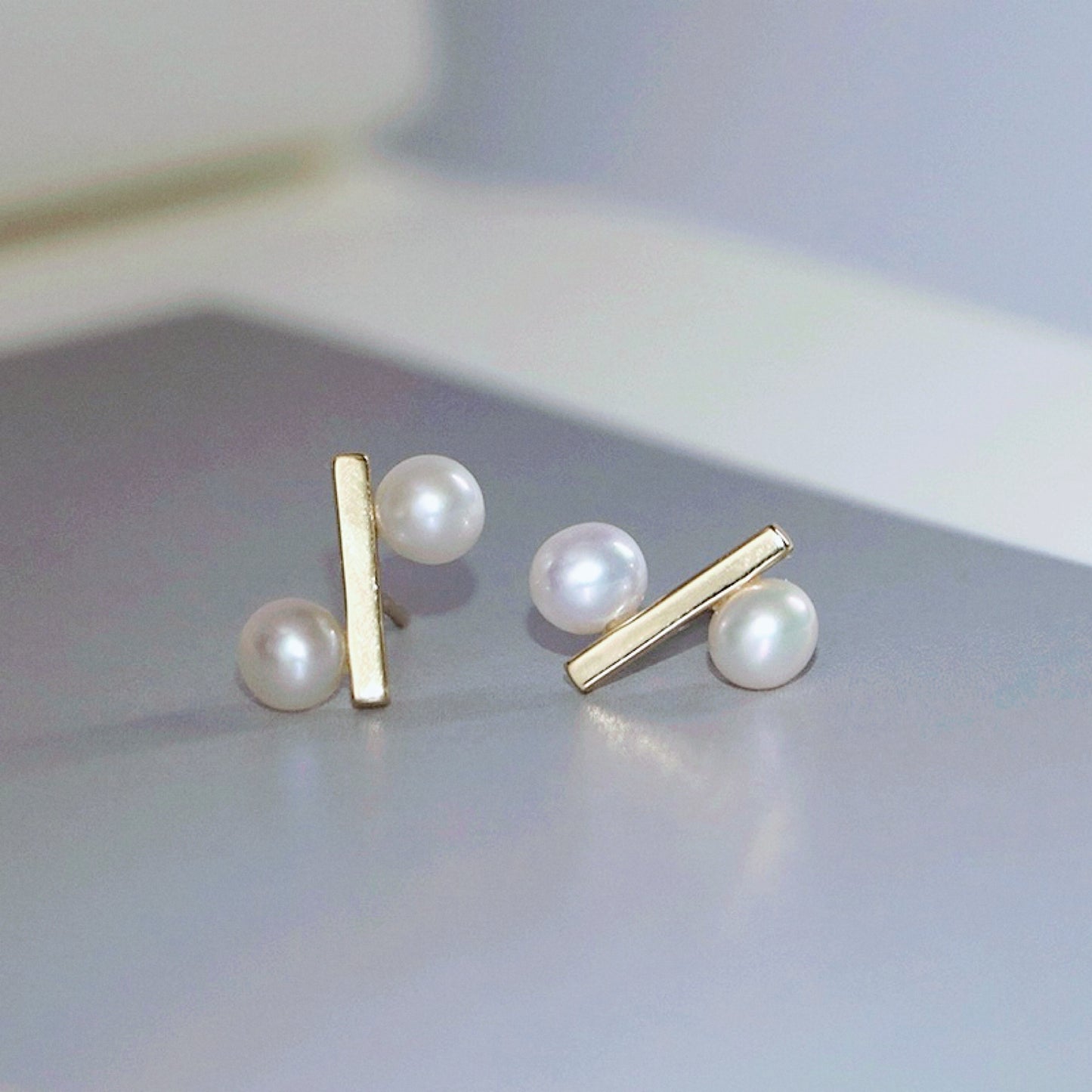 Akoya saltwater pearl earrings